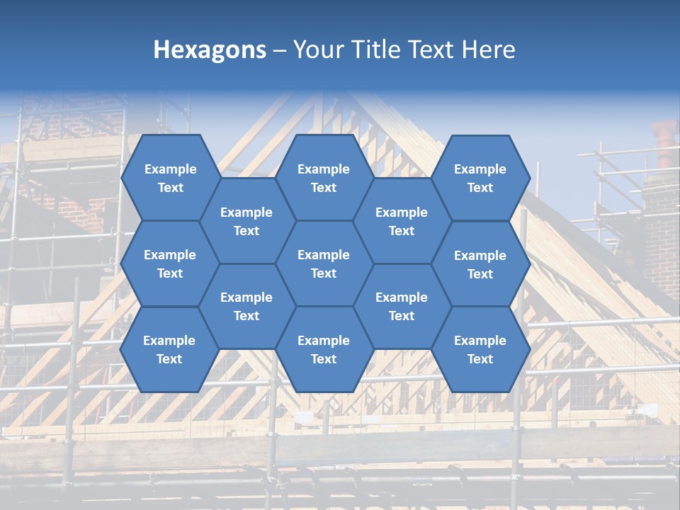 House Roof Construction PowerPoint Template