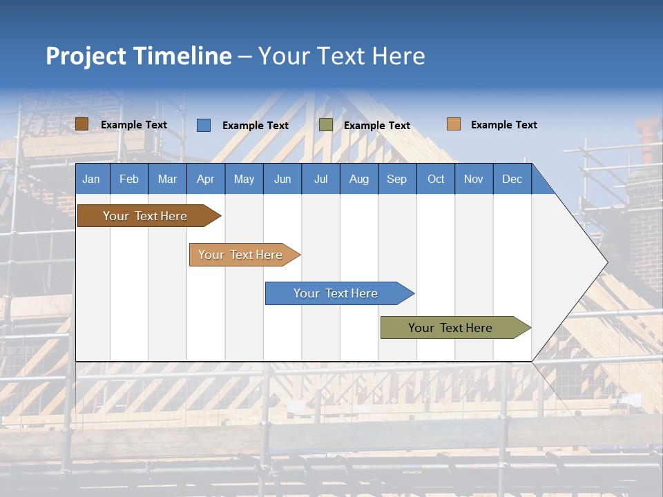 House Roof Construction PowerPoint Template