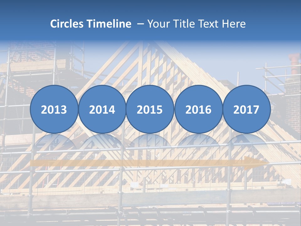 House Roof Construction PowerPoint Template