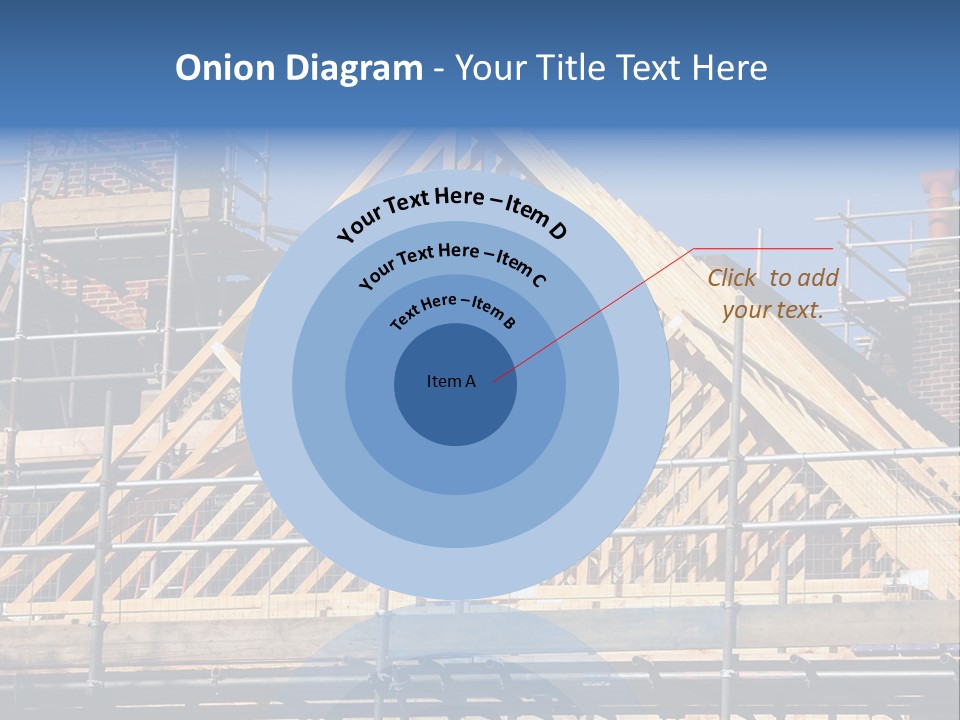 House Roof Construction PowerPoint Template