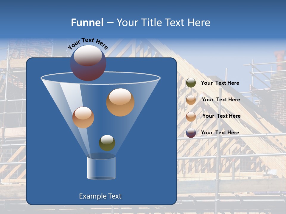 House Roof Construction PowerPoint Template