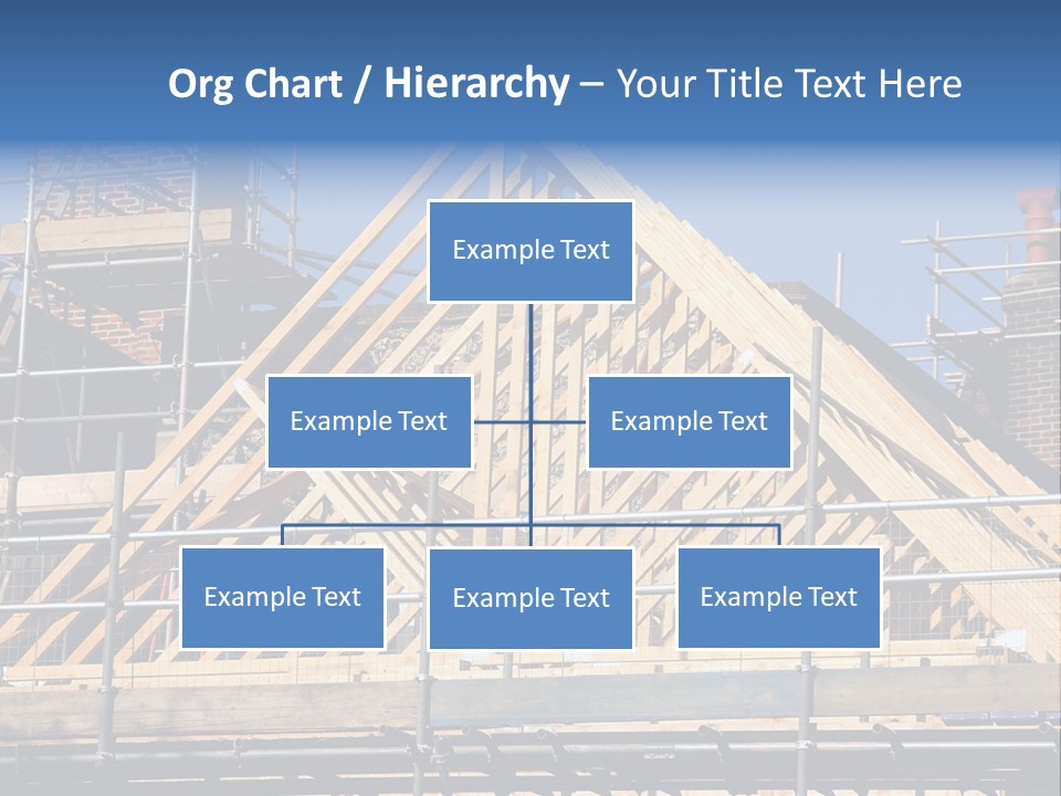 House Roof Construction PowerPoint Template