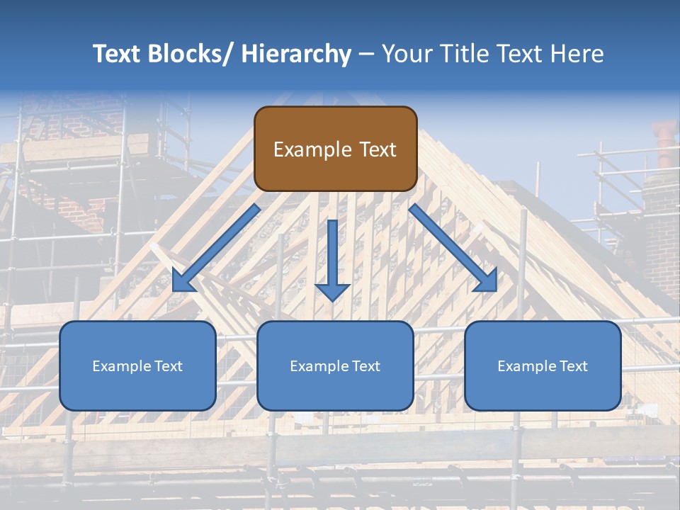House Roof Construction PowerPoint Template