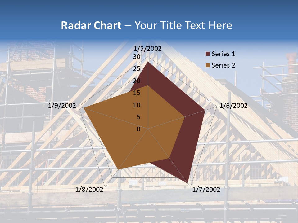 House Roof Construction PowerPoint Template
