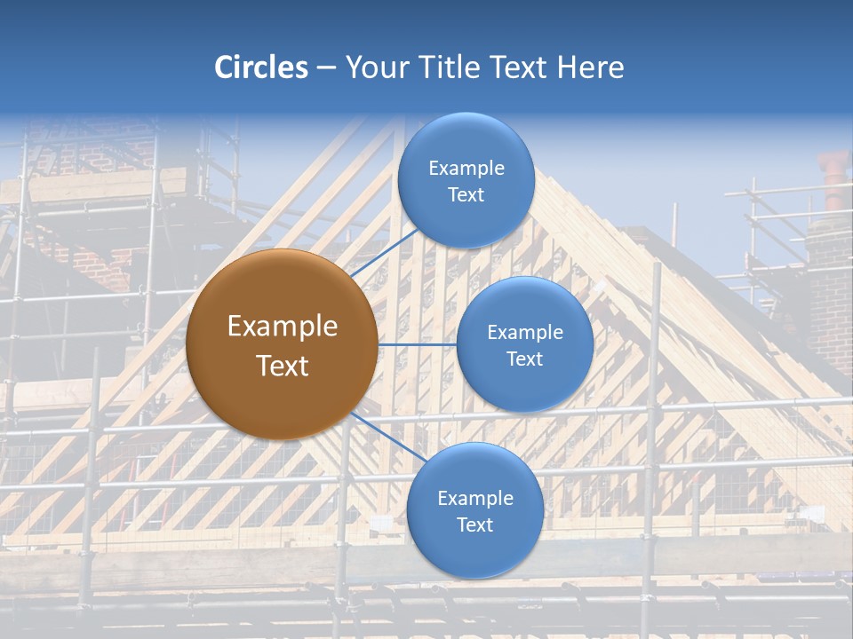 House Roof Construction PowerPoint Template