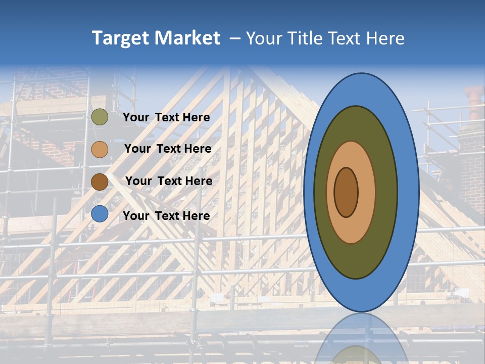 House Roof Construction PowerPoint Template