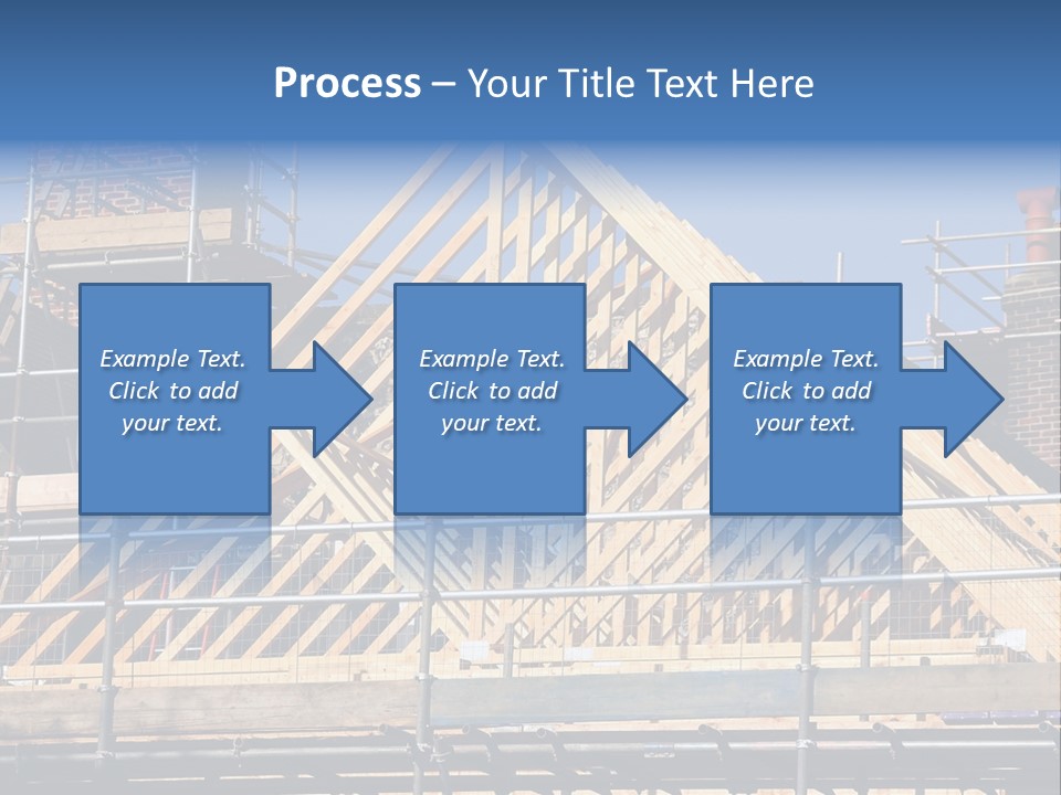 House Roof Construction PowerPoint Template