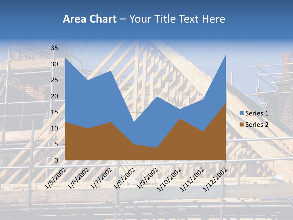 House Roof Construction PowerPoint Template