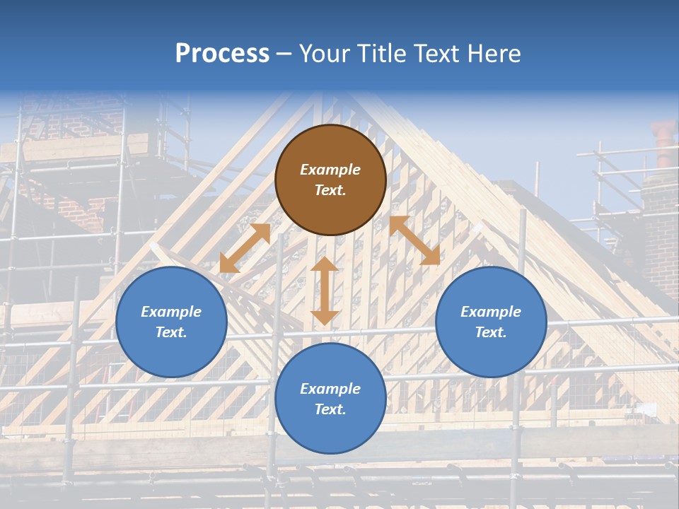 House Roof Construction PowerPoint Template