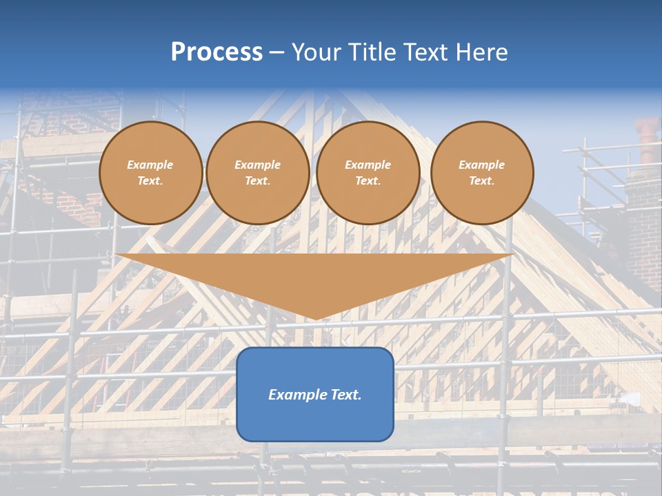 House Roof Construction PowerPoint Template