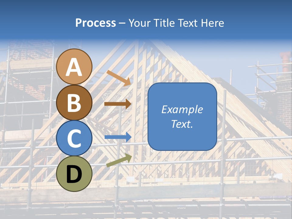 House Roof Construction PowerPoint Template