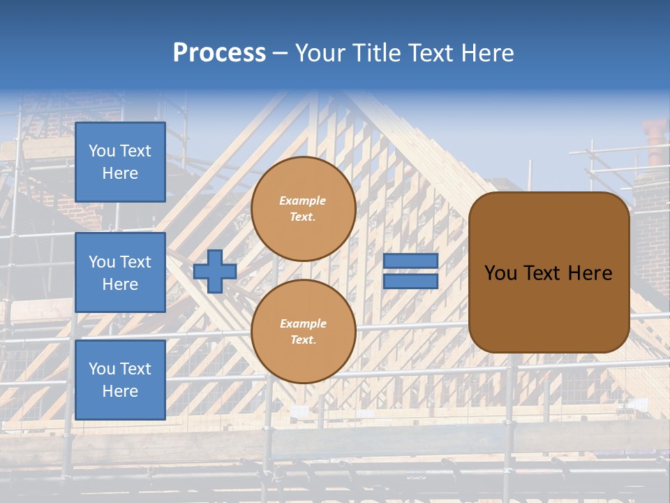 House Roof Construction PowerPoint Template