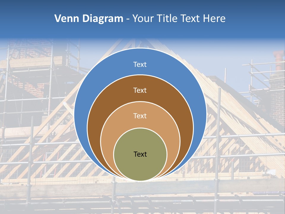 House Roof Construction PowerPoint Template