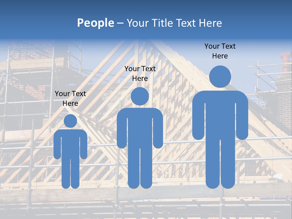 House Roof Construction PowerPoint Template