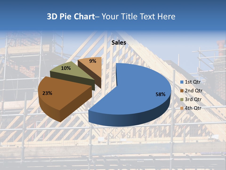 House Roof Construction PowerPoint Template