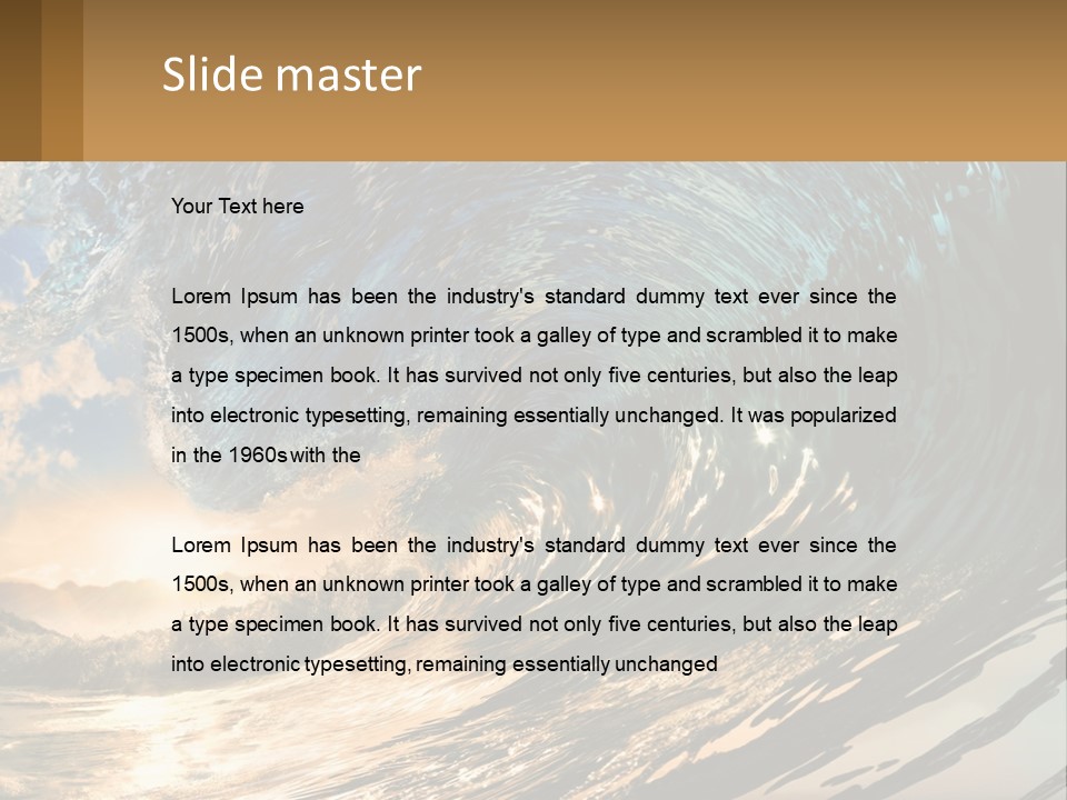 Wave PowerPoint Template
