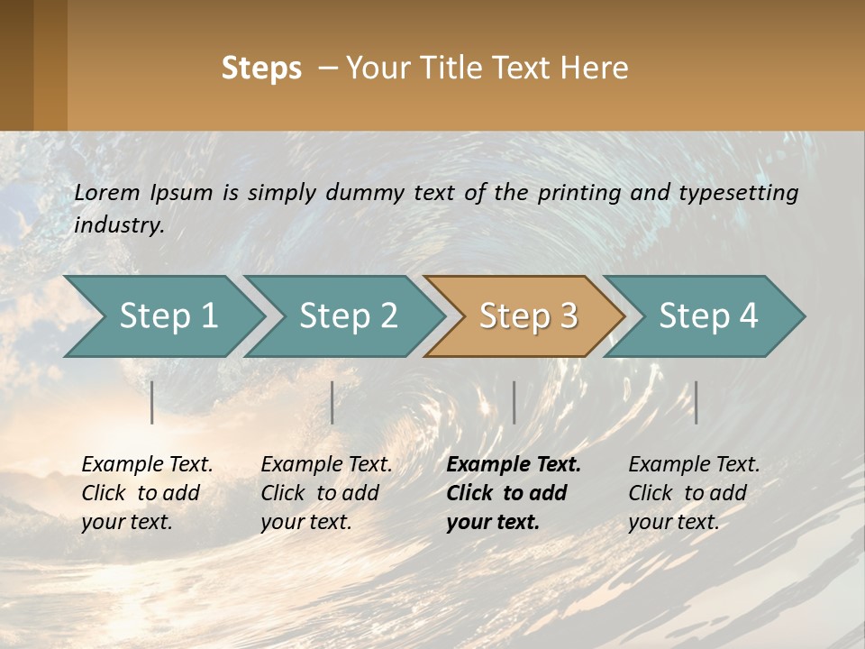 Wave PowerPoint Template