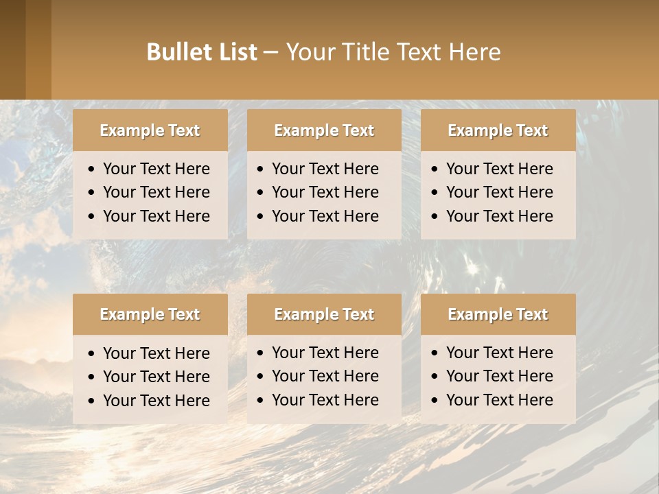 Wave PowerPoint Template