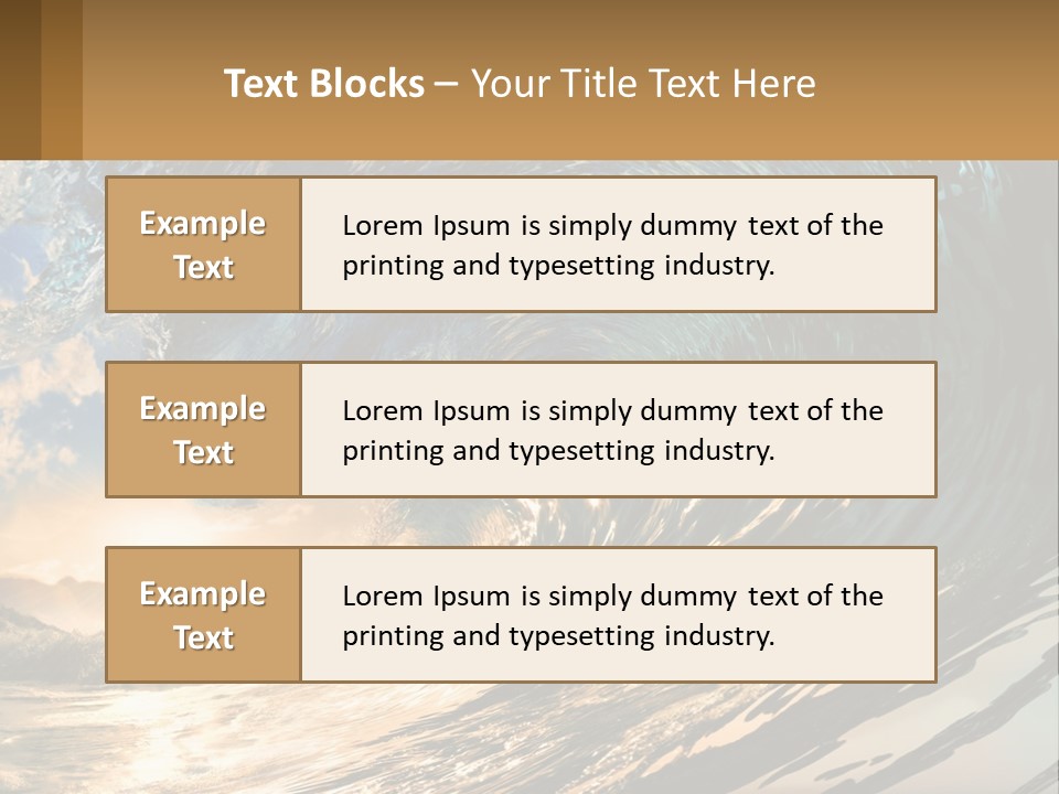 Wave PowerPoint Template