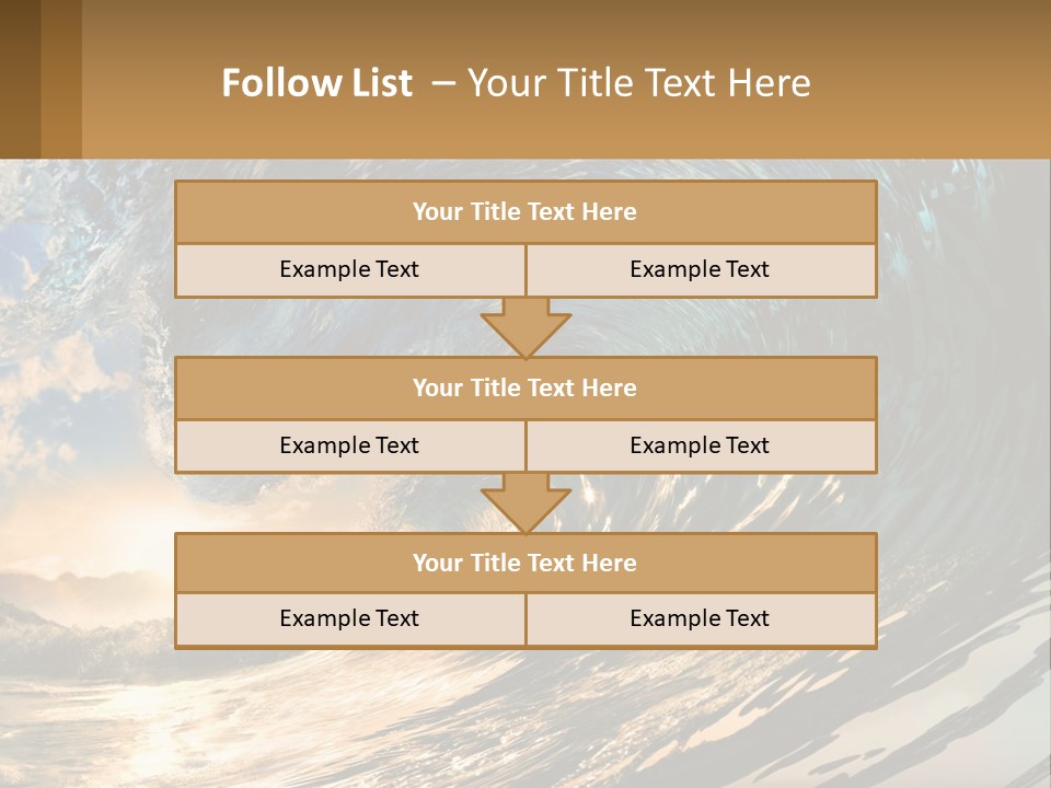 Wave PowerPoint Template