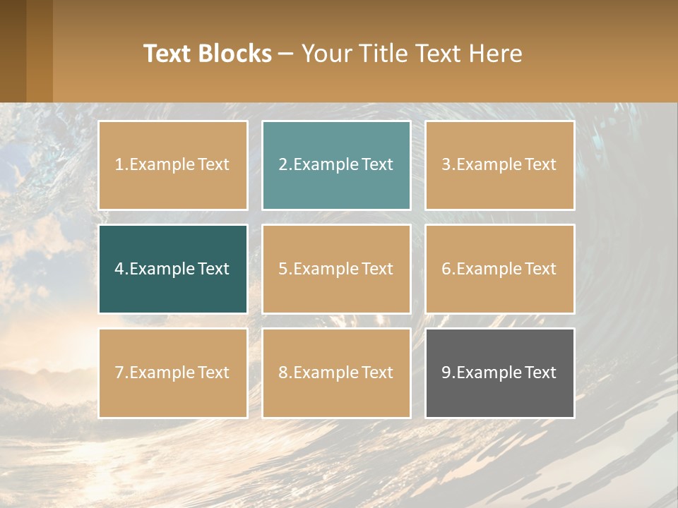 Wave PowerPoint Template