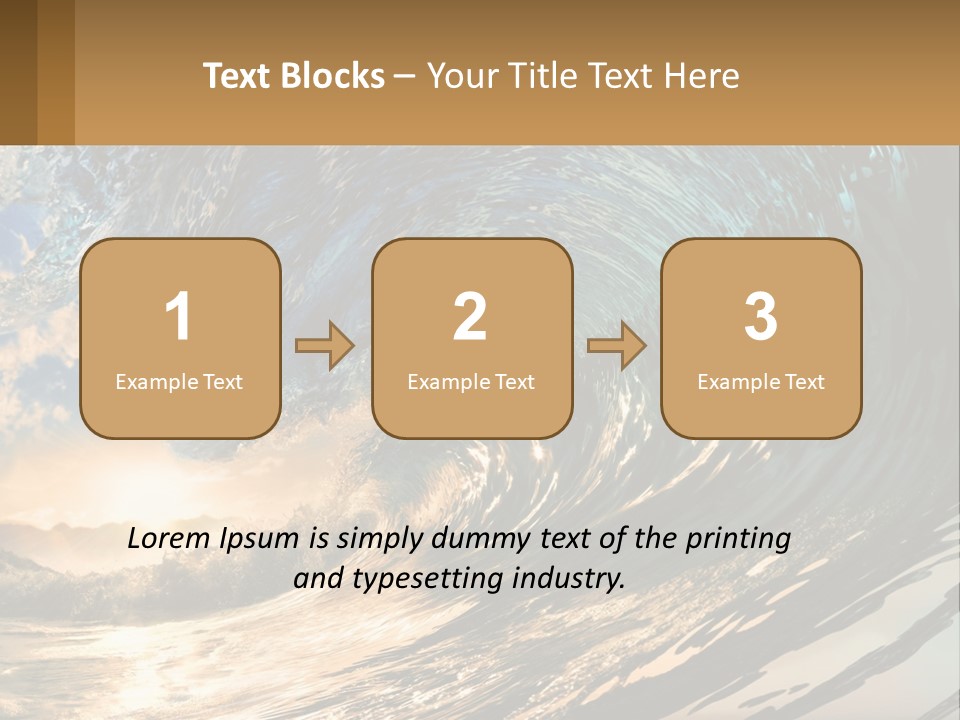 Wave PowerPoint Template