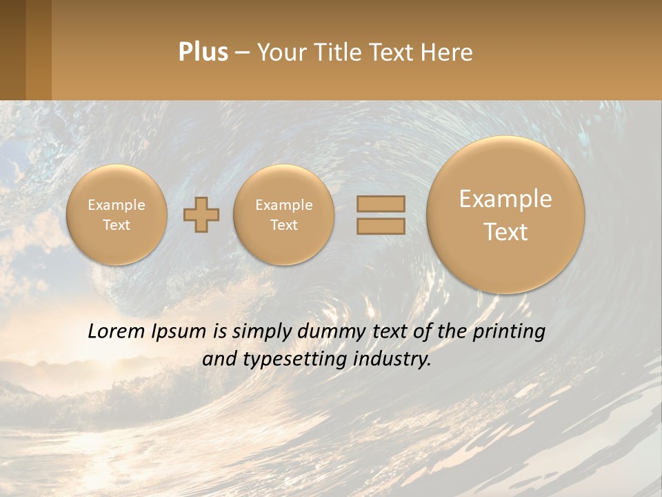 Wave PowerPoint Template
