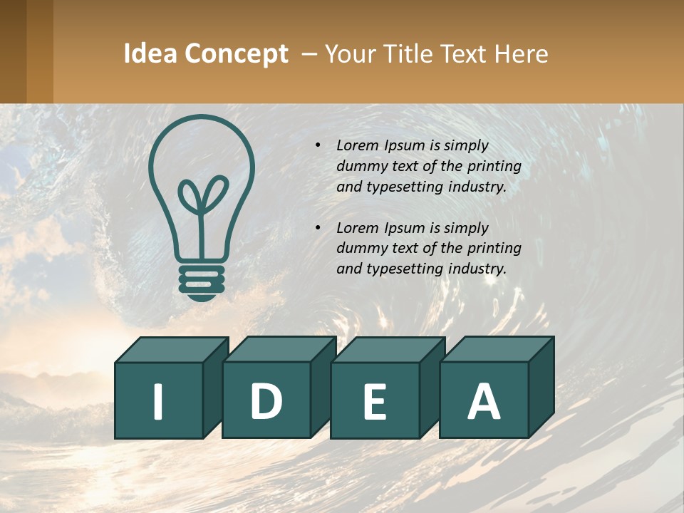 Wave PowerPoint Template