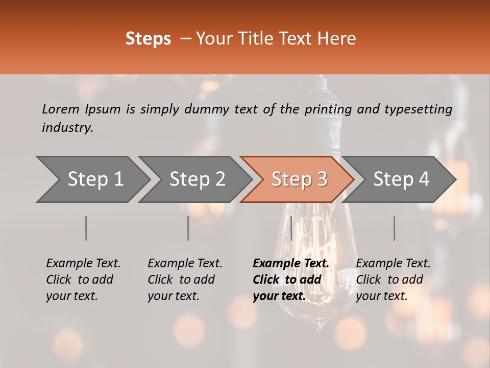 Interior Lamps PowerPoint Template