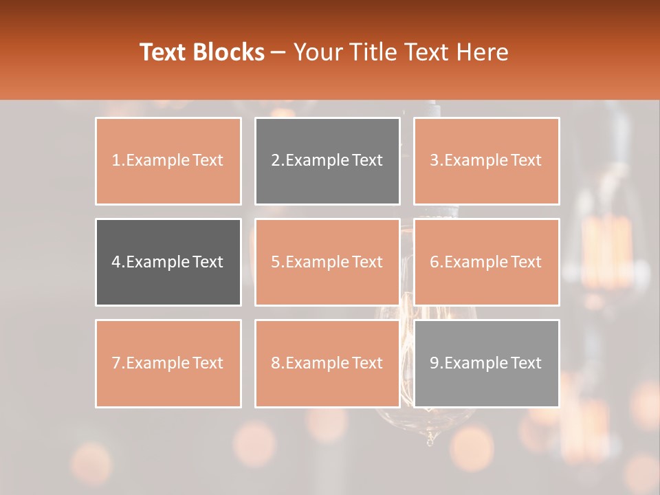 Interior Lamps PowerPoint Template