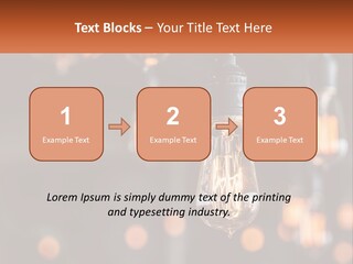Interior Lamps PowerPoint Template