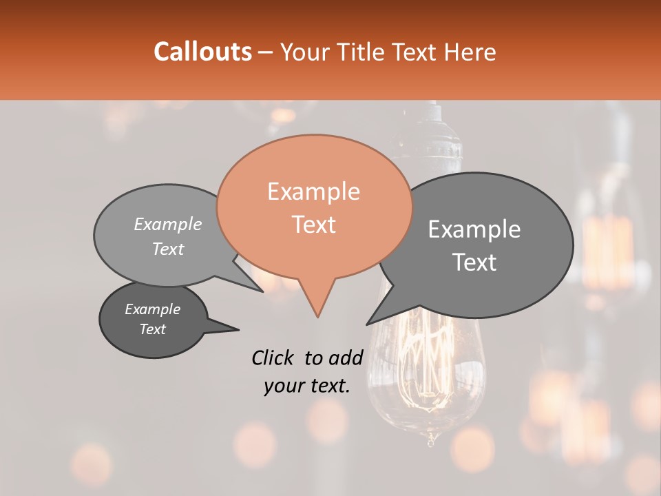 Interior Lamps PowerPoint Template