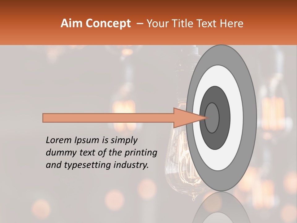 Interior Lamps PowerPoint Template