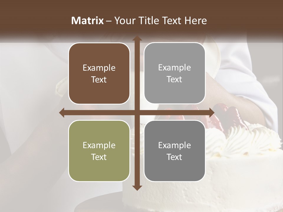 Cake Preparation PowerPoint Template