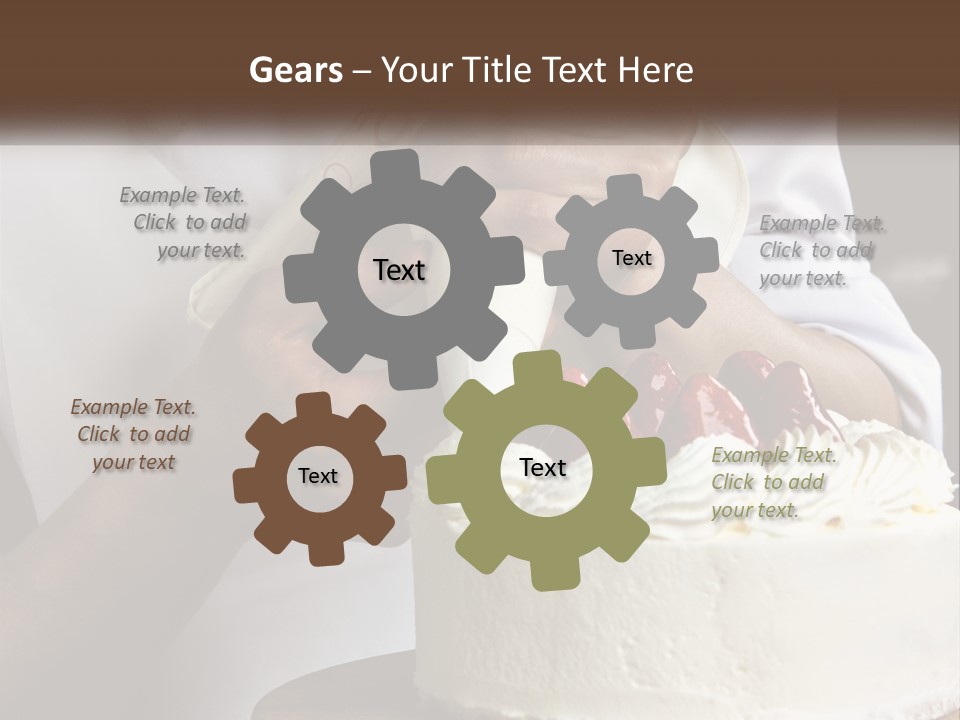 Cake Preparation PowerPoint Template