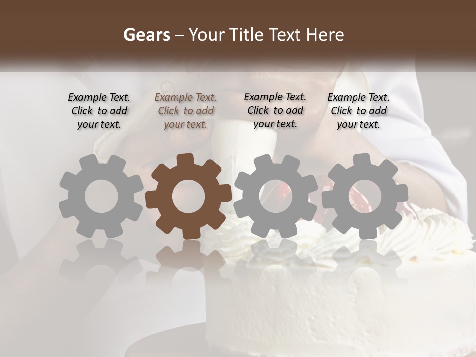 Cake Preparation PowerPoint Template