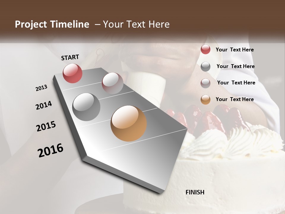 Cake Preparation PowerPoint Template