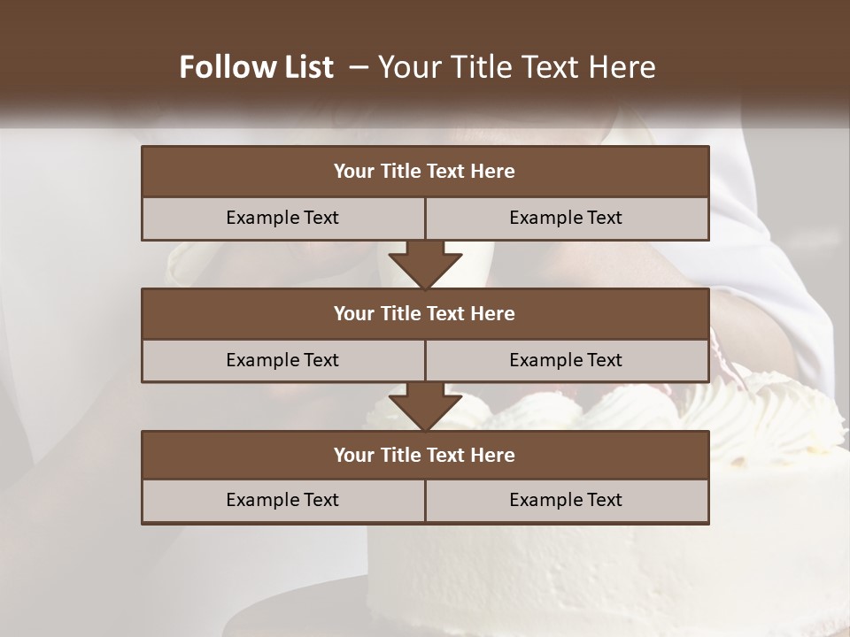 Cake Preparation PowerPoint Template