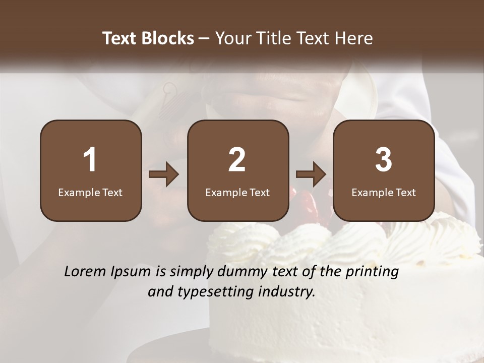 Cake Preparation PowerPoint Template