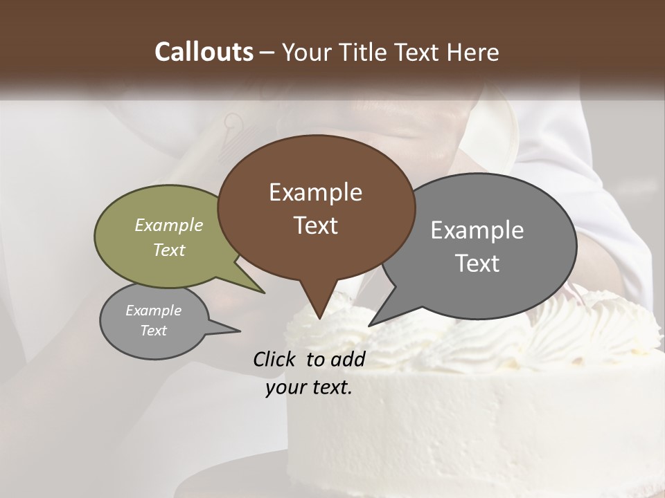 Cake Preparation PowerPoint Template
