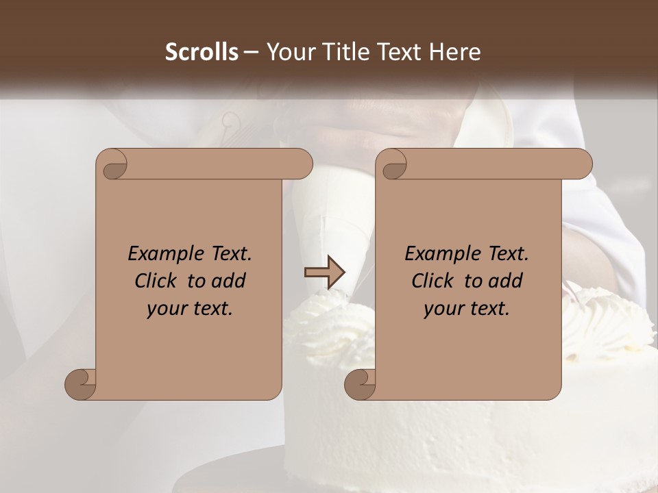Cake Preparation PowerPoint Template