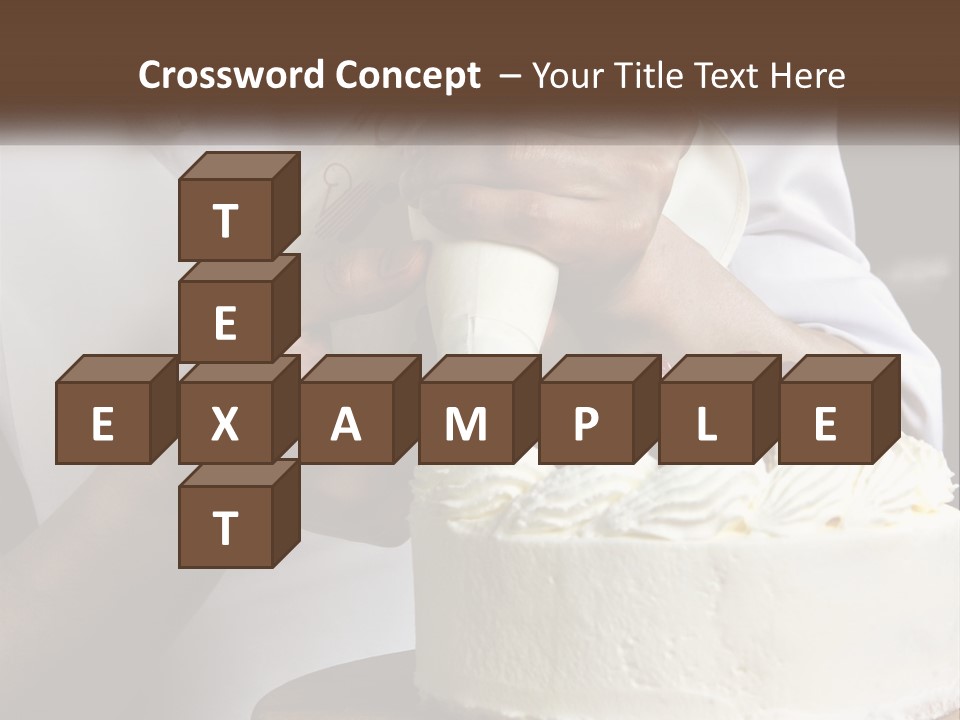 Cake Preparation PowerPoint Template