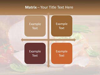 Bacon Cutting PowerPoint Template