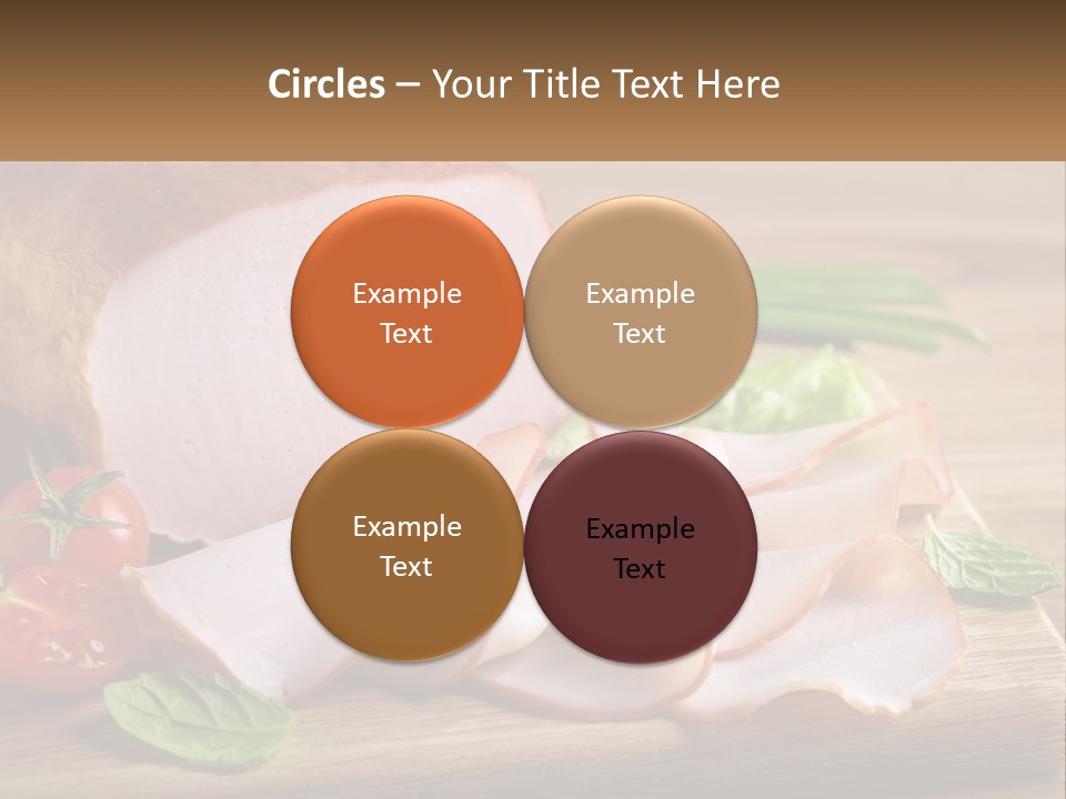 Bacon Cutting PowerPoint Template
