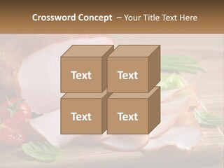 Bacon Cutting PowerPoint Template