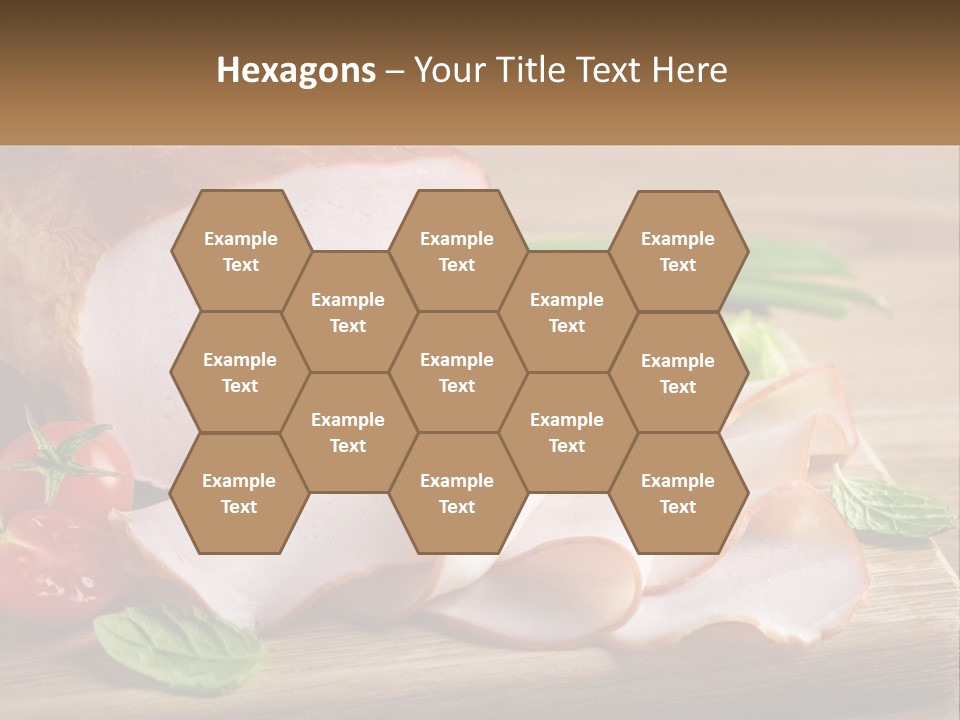 Bacon Cutting PowerPoint Template