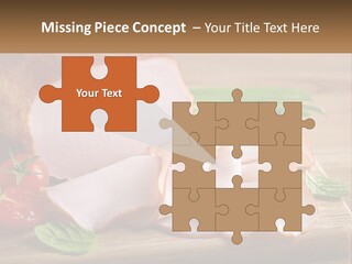 Bacon Cutting PowerPoint Template