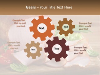 Bacon Cutting PowerPoint Template