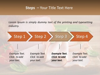 Bacon Cutting PowerPoint Template