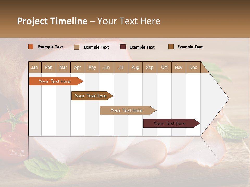 Bacon Cutting PowerPoint Template